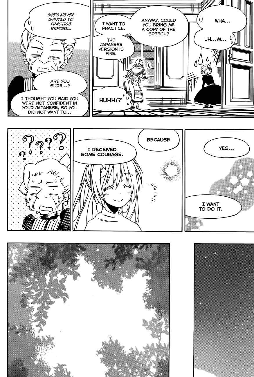 Nisekoi Chapter 139 page 15 - Chapter 139: Speech