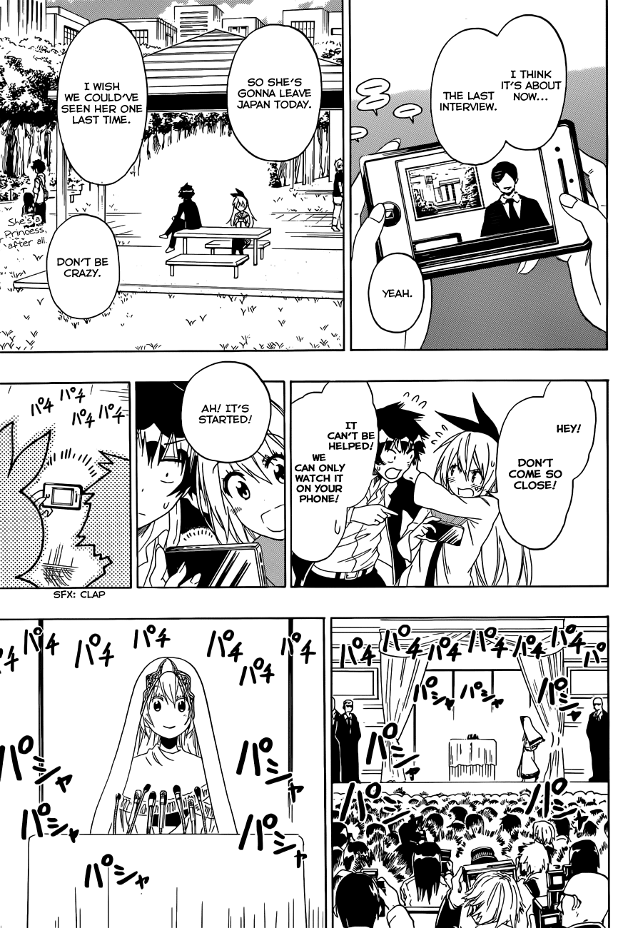 Nisekoi Chapter 139 page 16 - Chapter 139: Speech