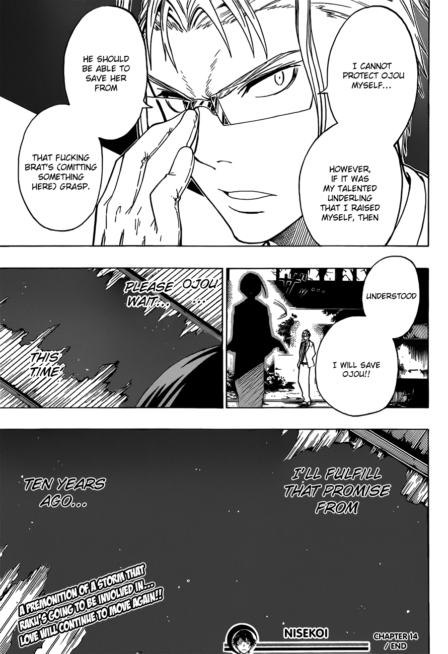 Nisekoi Chapter 14 page 19 - Chapter 14: Lending and Borrowing
