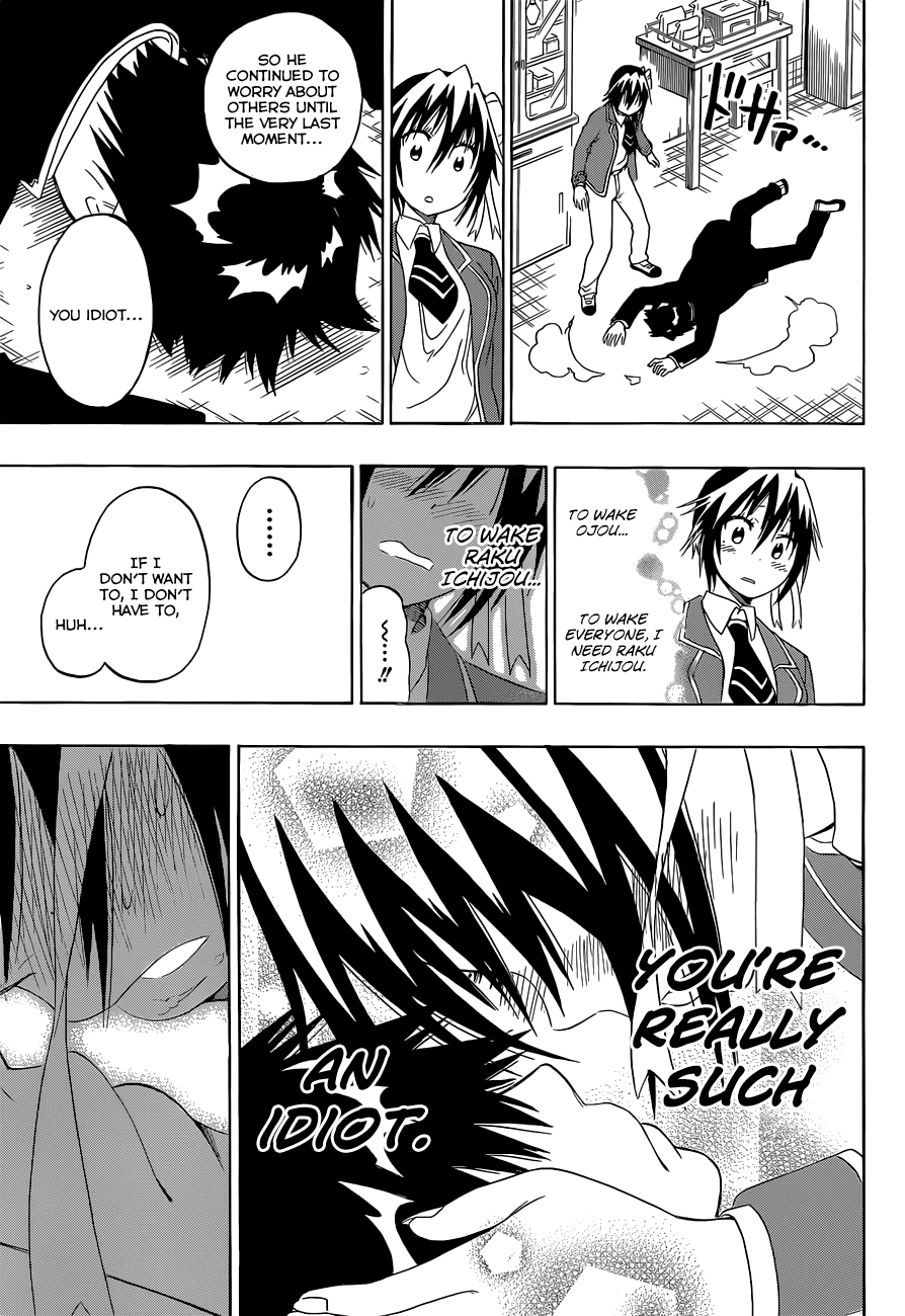 Nisekoi Chapter 140 page 20 - Chapter 140: Slumber