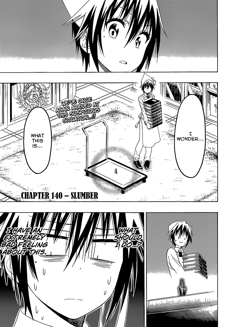 Nisekoi Chapter 140 page 4 - Chapter 140: Slumber