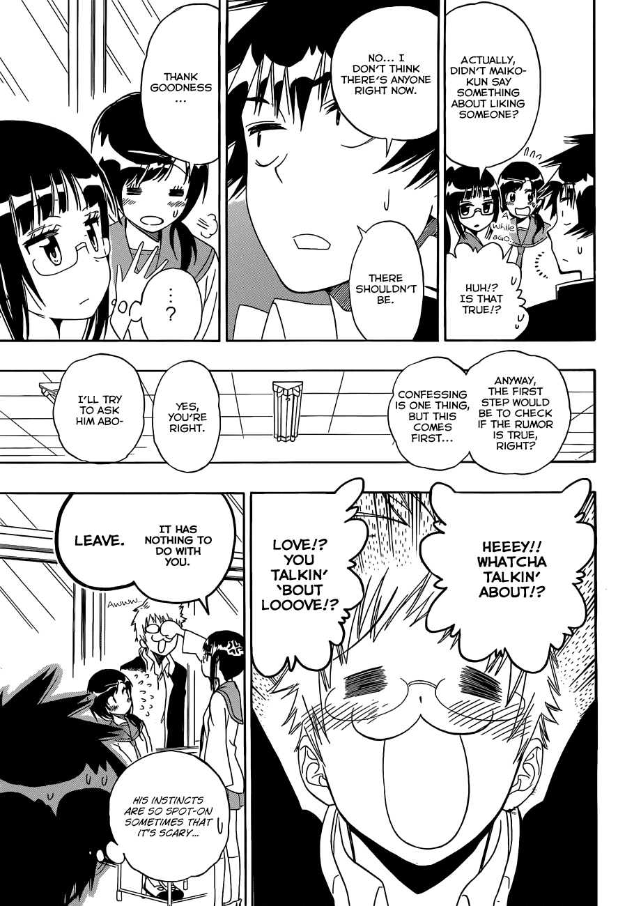 Nisekoi Chapter 141 page 10 - Chapter 141: Sincere
