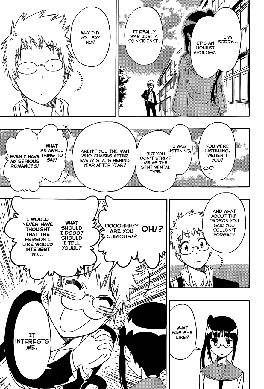 Nisekoi Chapter 141 page 18 - Chapter 141: Sincere