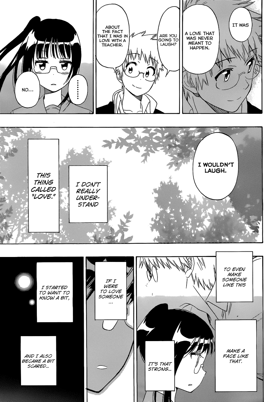 Nisekoi Chapter 141 page 20 - Chapter 141: Sincere