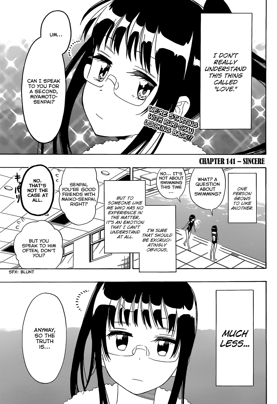 Nisekoi Chapter 141 page 4 - Chapter 141: Sincere