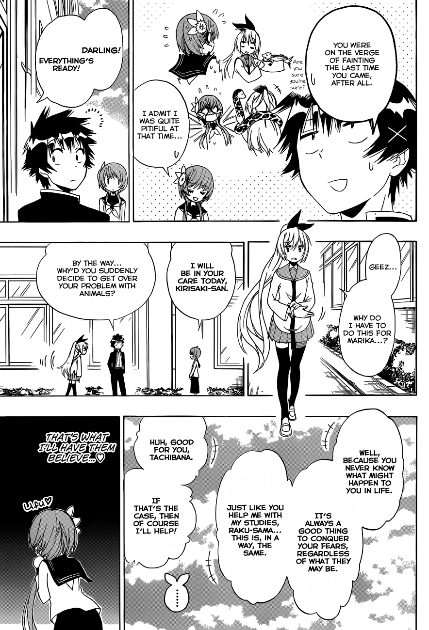 Nisekoi Chapter 142 page 4 - Chapter 142: Animal