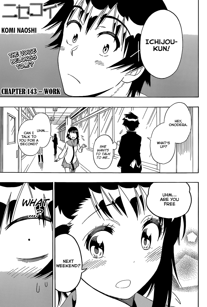 Nisekoi Chapter 143 page 2 - Chapter 143: Identical