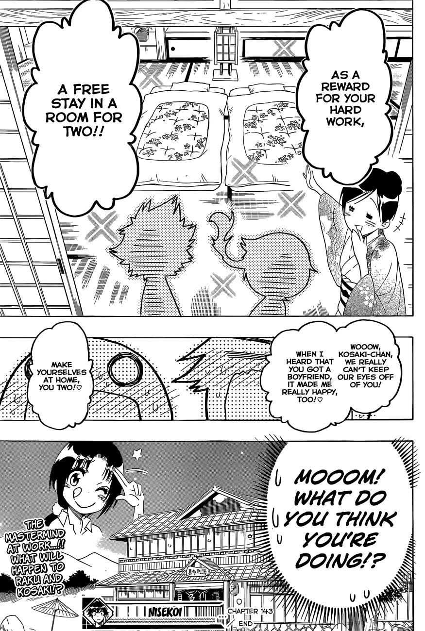 Nisekoi Chapter 143 page 20 - Chapter 143: Identical