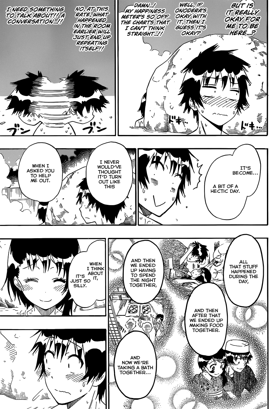Nisekoi Chapter 144 page 12 - Chapter 144: Staying the Night