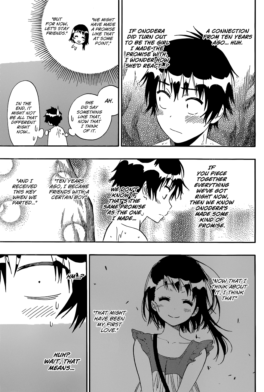 Nisekoi Chapter 144 page 14 - Chapter 144: Staying the Night