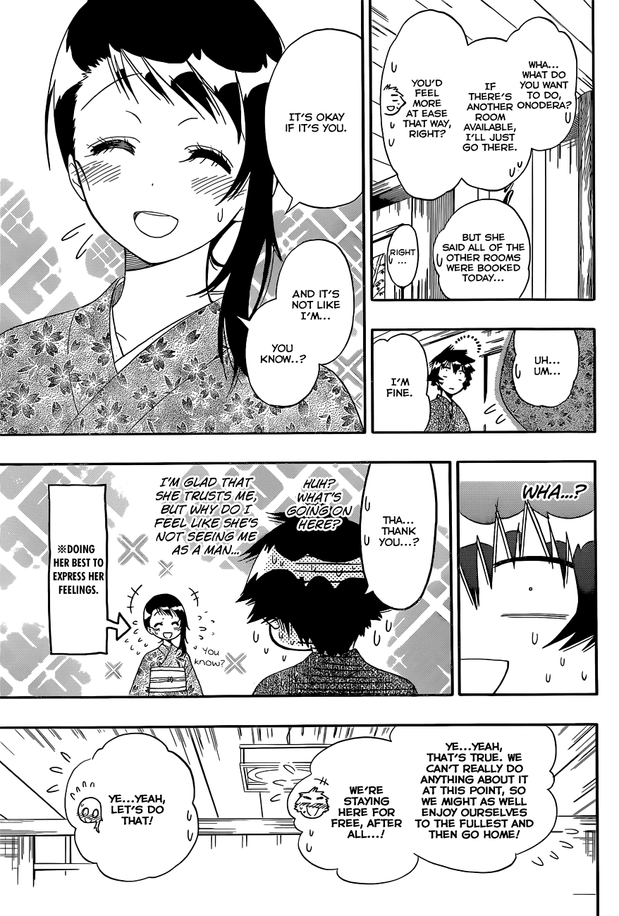 Nisekoi Chapter 144 page 4 - Chapter 144: Staying the Night