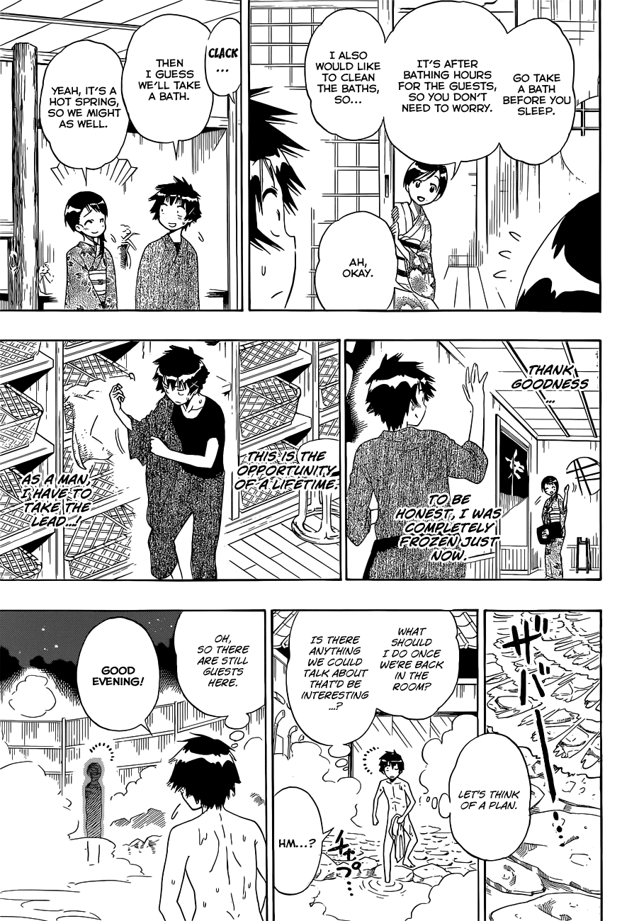 Nisekoi Chapter 144 page 6 - Chapter 144: Staying the Night