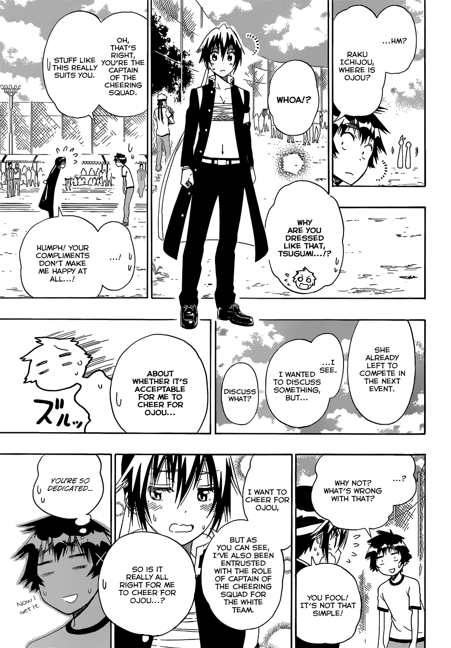 Nisekoi Chapter 145 page 12 - Chapter 145: Athletics