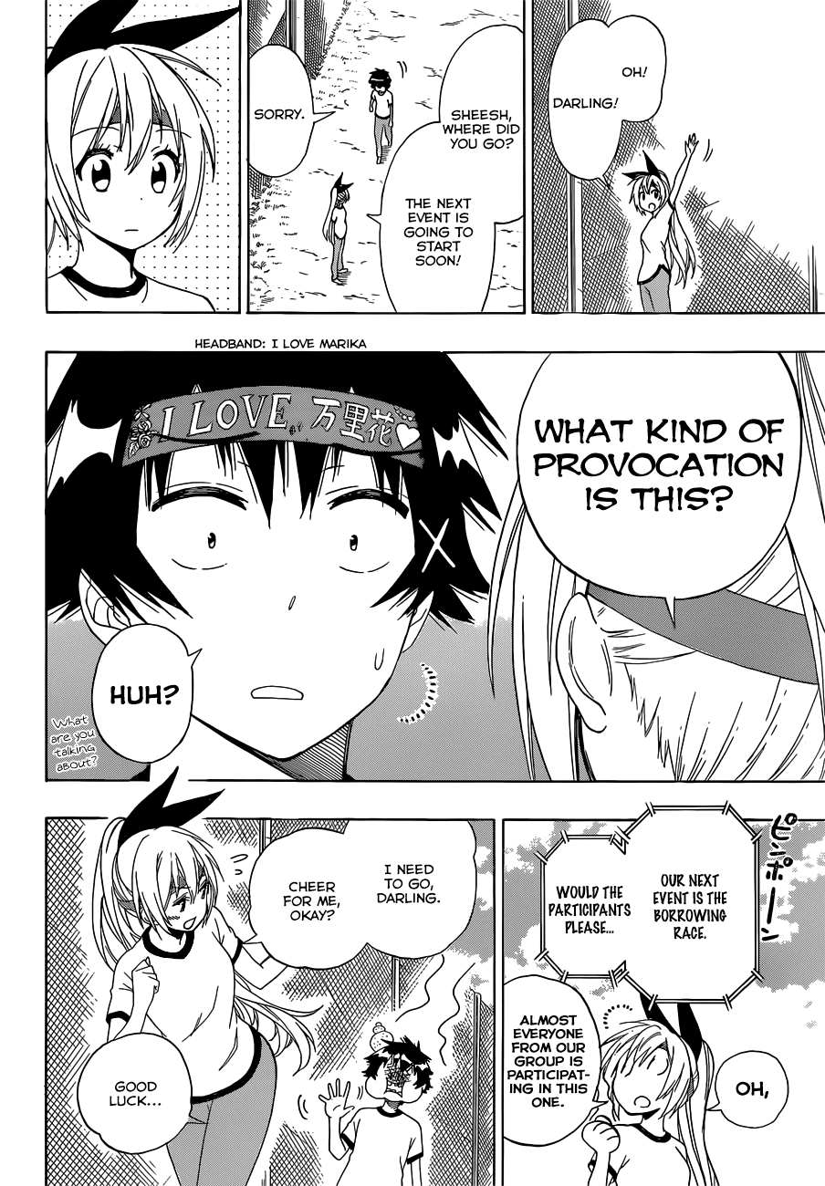 Nisekoi Chapter 145 page 15 - Chapter 145: Athletics