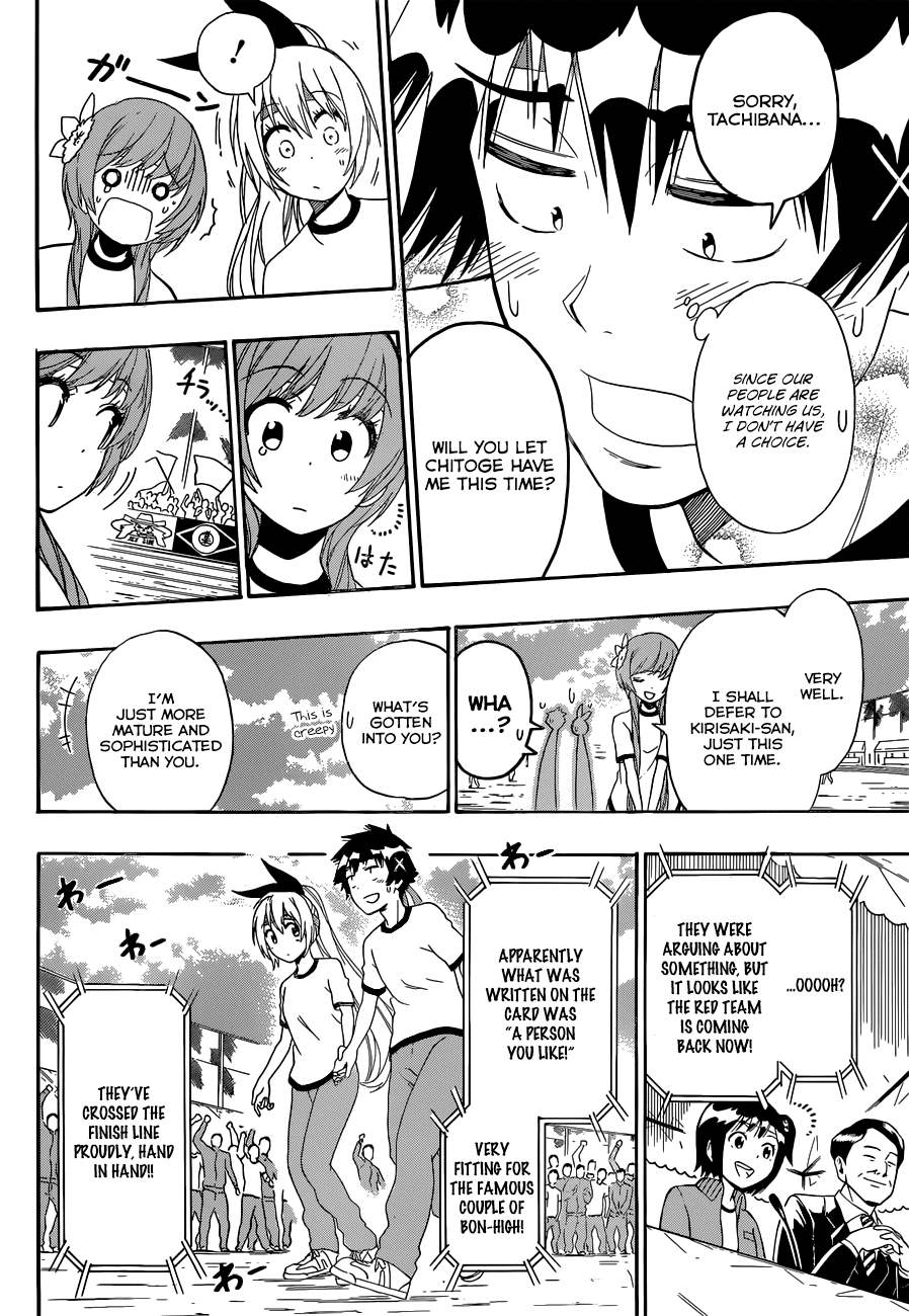 Nisekoi Chapter 145 page 19 - Chapter 145: Athletics