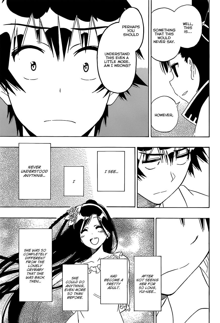 Nisekoi Chapter 147 page 10 - Chapter 147: Yui-nee