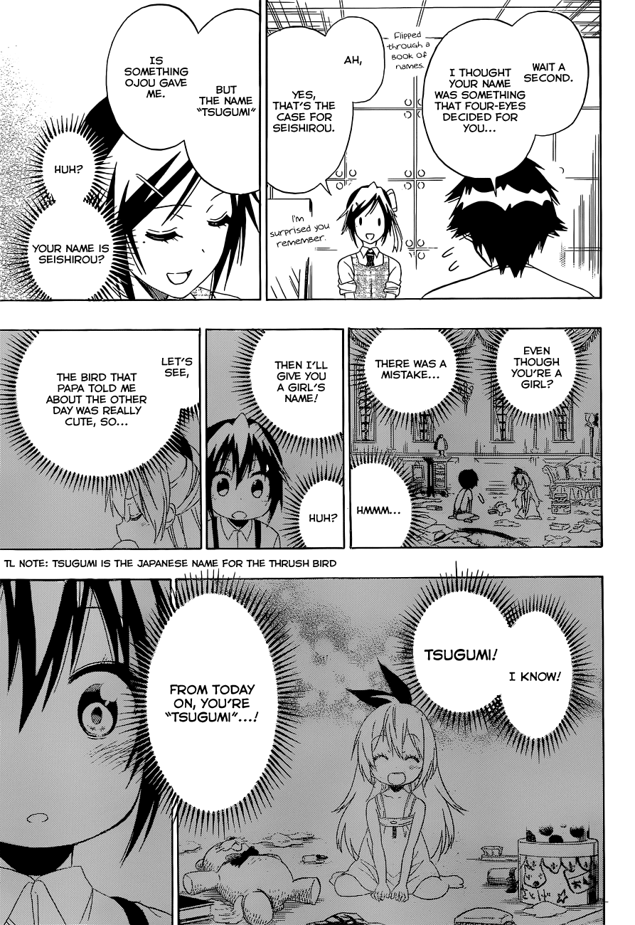 Nisekoi Chapter 149 page 12 - Chapter 149: Ojou