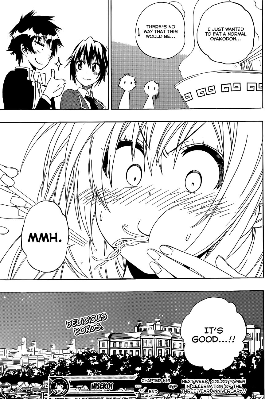 Nisekoi Chapter 149 page 20 - Chapter 149: Ojou