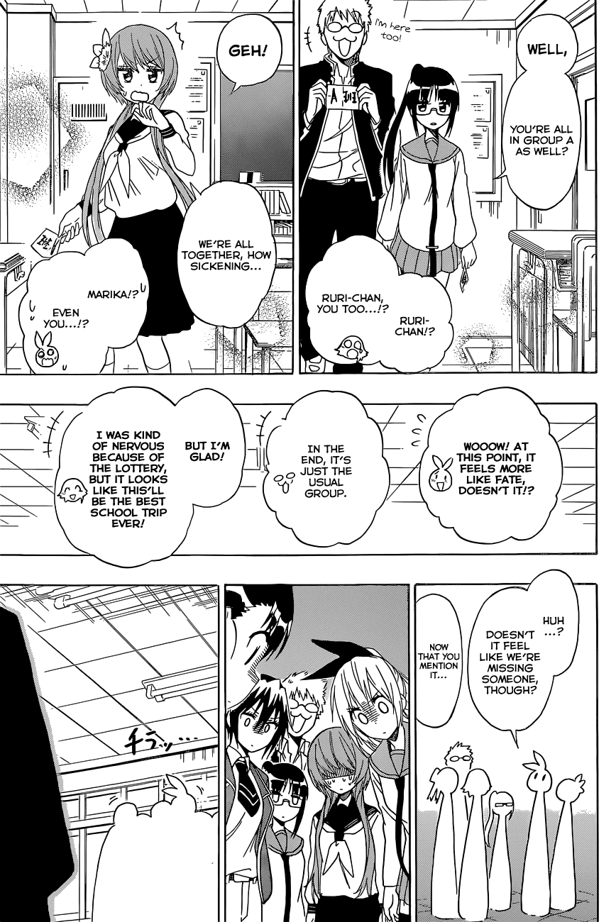 Nisekoi Chapter 150 page 13 - Chapter 150: Deciding Groups