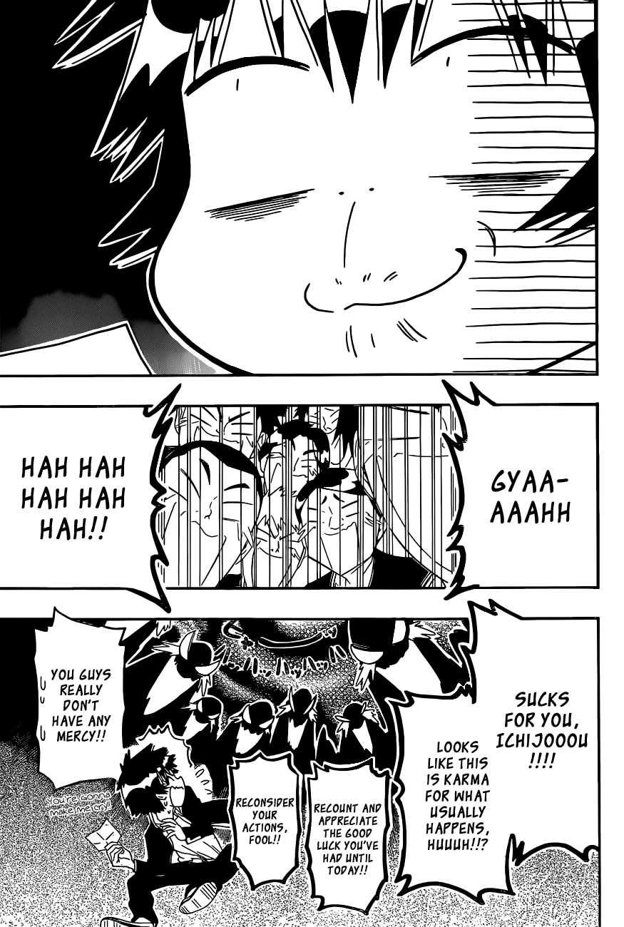 Nisekoi Chapter 150 page 15 - Chapter 150: Deciding Groups