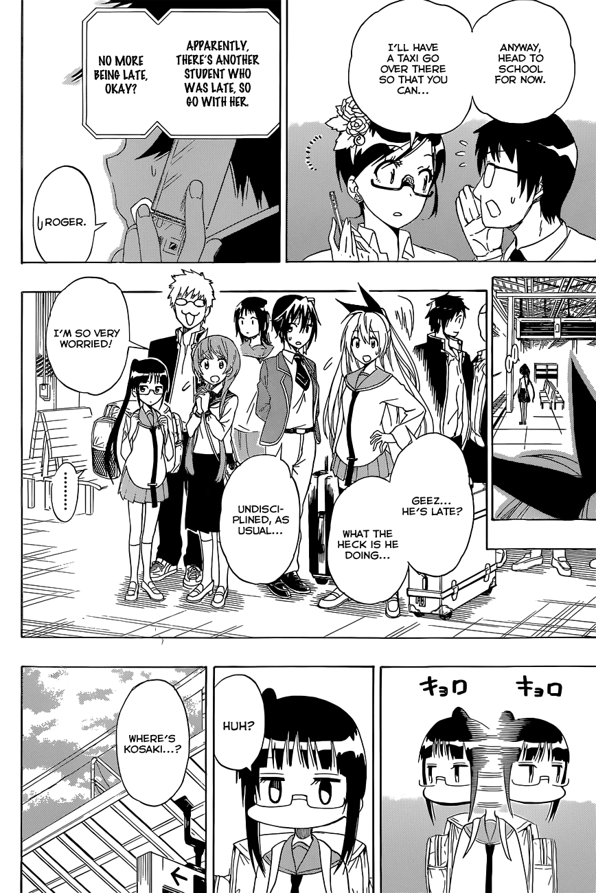 Nisekoi Chapter 150 page 20 - Chapter 150: Deciding Groups