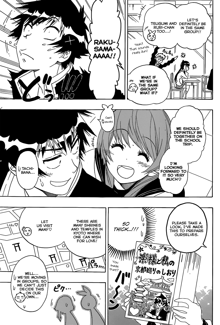 Nisekoi Chapter 150 page 7 - Chapter 150: Deciding Groups