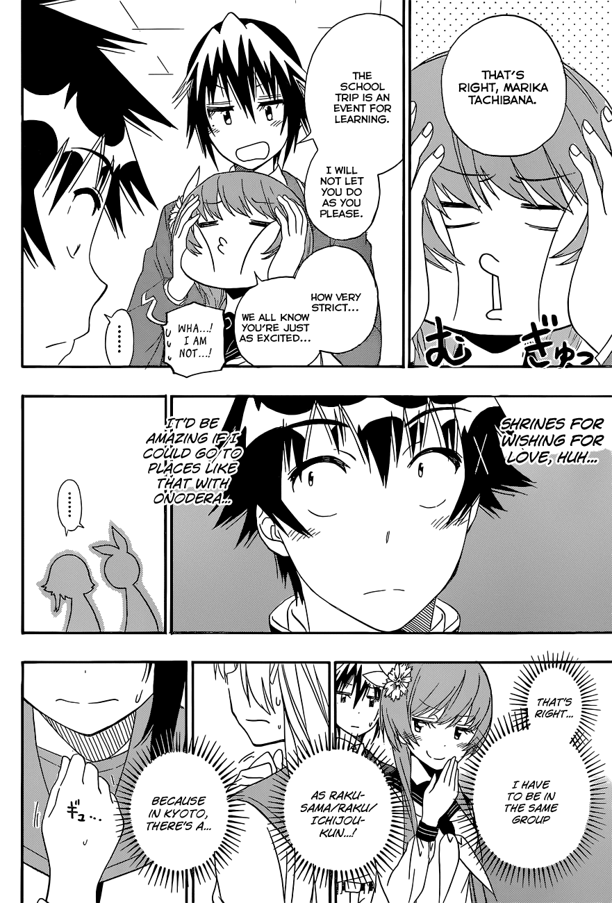Nisekoi Chapter 150 page 8 - Chapter 150: Deciding Groups