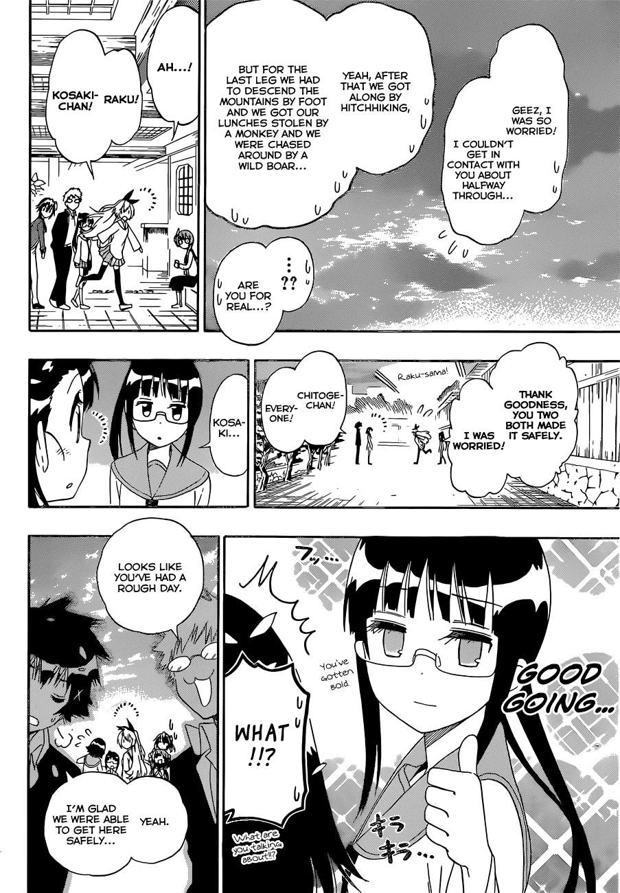Nisekoi Chapter 151 page 15 - Chapter 151: Trouble
