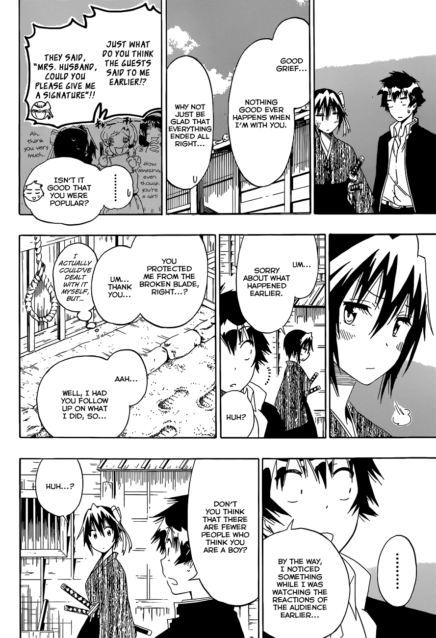 Nisekoi Chapter 153 page 15 - Chapter 153: Action Movie