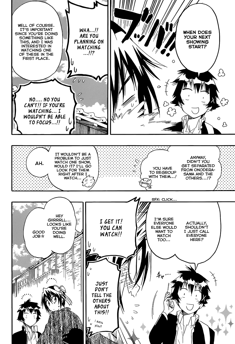 Nisekoi Chapter 153 page 5 - Chapter 153: Action Movie