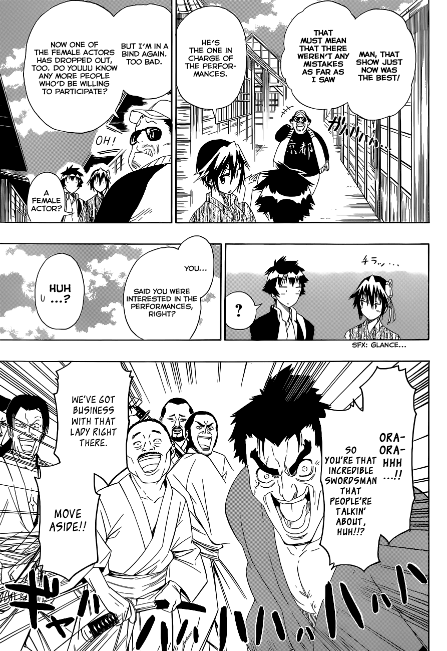 Nisekoi Chapter 153 page 6 - Chapter 153: Action Movie