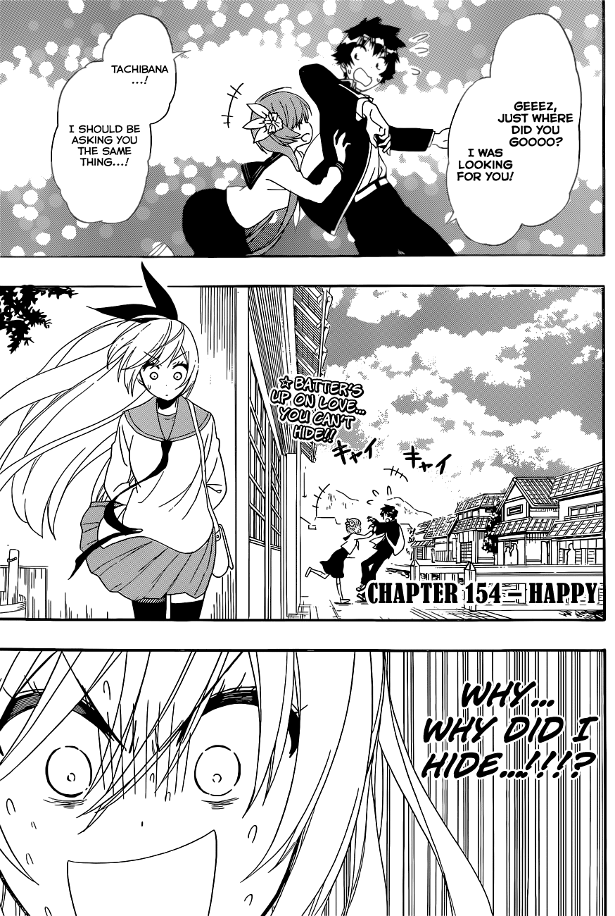 Nisekoi Chapter 154 page 4 - Chapter 154: Happy