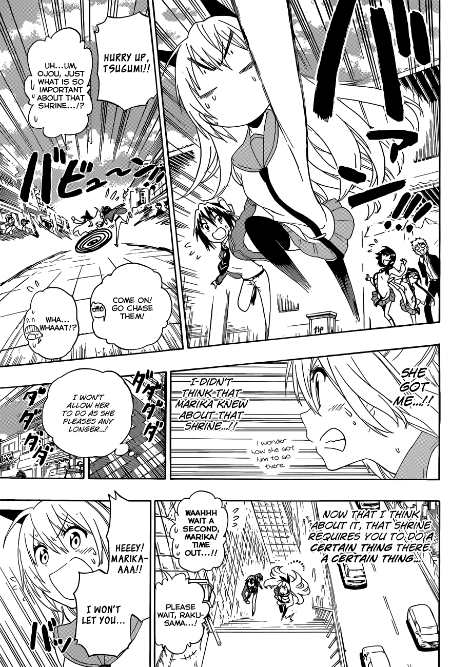 Nisekoi Chapter 155 page 10 - Chapter 155: A Certain Thing