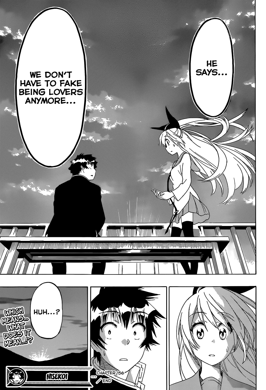 Nisekoi Chapter 156 page 20 - Chapter 156: One Shot