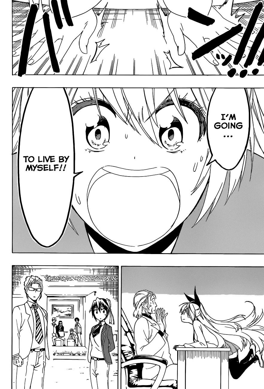 Nisekoi Chapter 157 page 17 - Chapter 157: Transfer