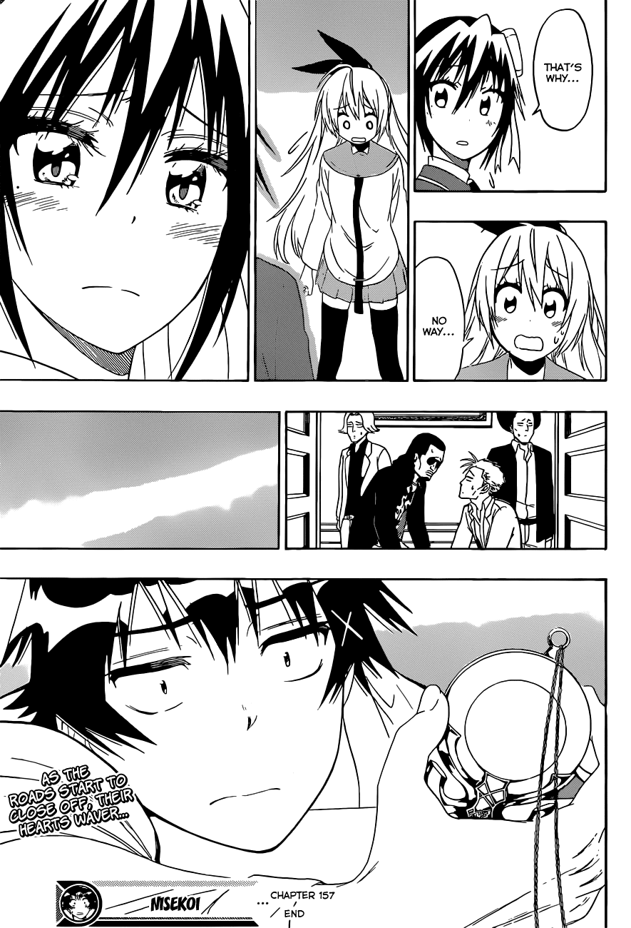 Nisekoi Chapter 157 page 20 - Chapter 157: Transfer