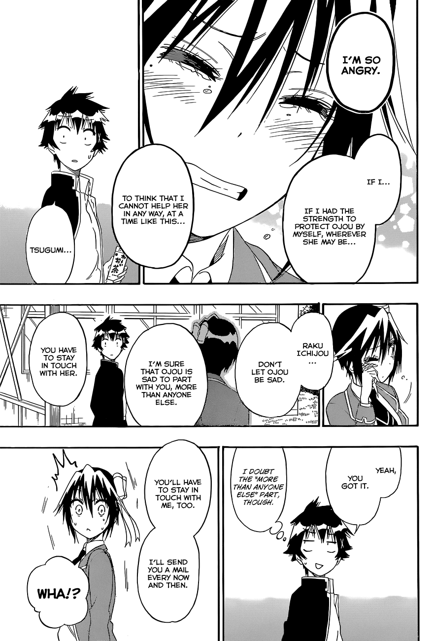 Nisekoi Chapter 158 page 10 - Chapter 158: Question