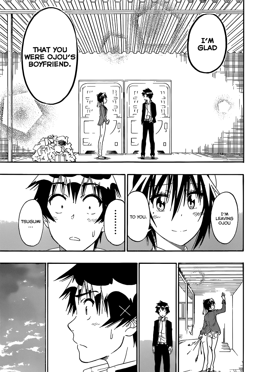 Nisekoi Chapter 158 page 12 - Chapter 158: Question