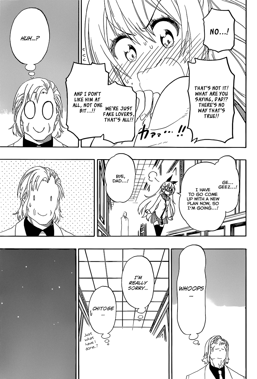 Nisekoi Chapter 158 page 16 - Chapter 158: Question