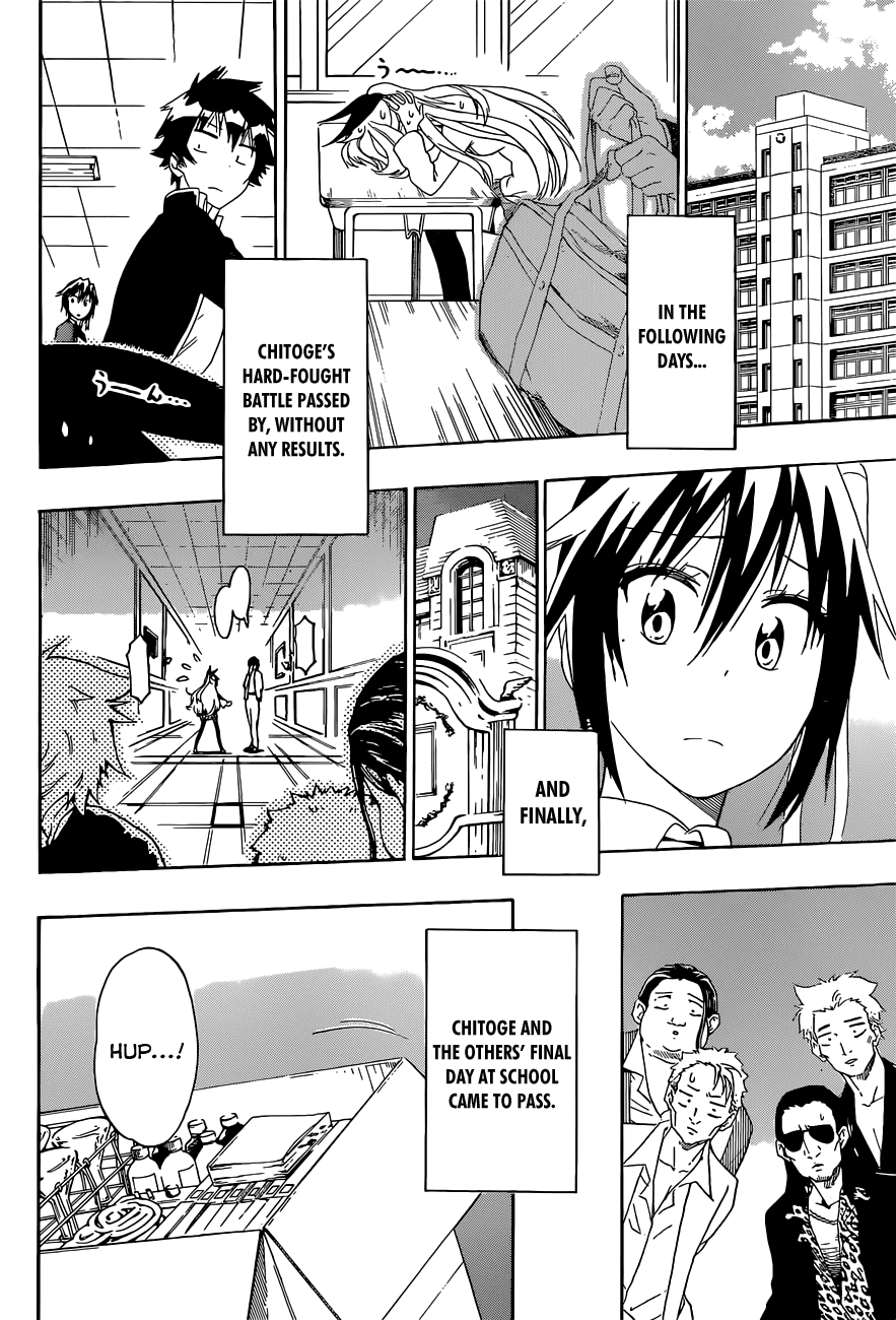 Nisekoi Chapter 158 page 17 - Chapter 158: Question