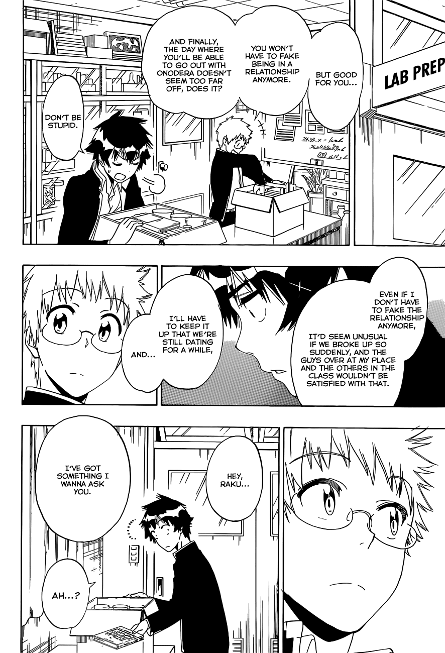 Nisekoi Chapter 158 page 19 - Chapter 158: Question