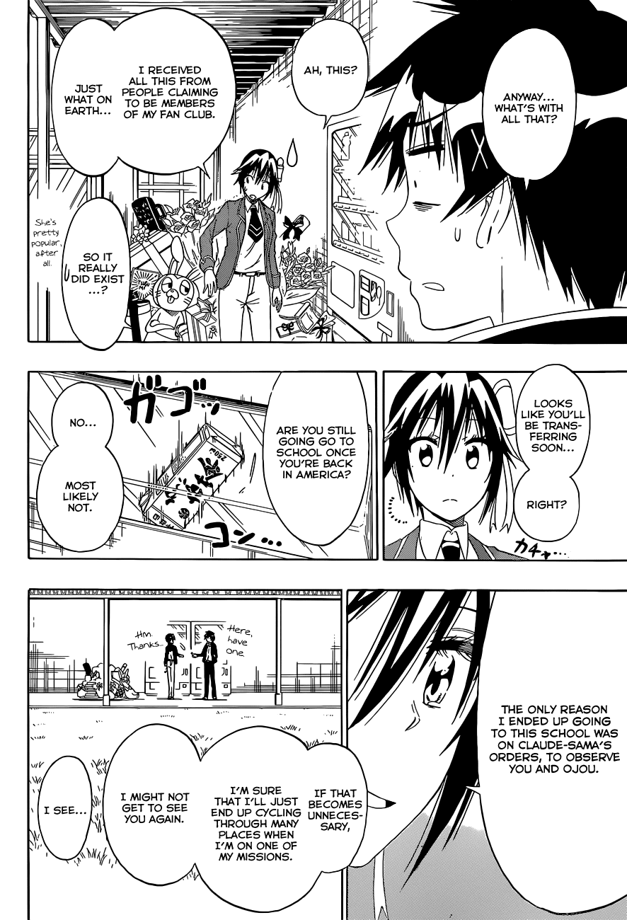 Nisekoi Chapter 158 page 7 - Chapter 158: Question