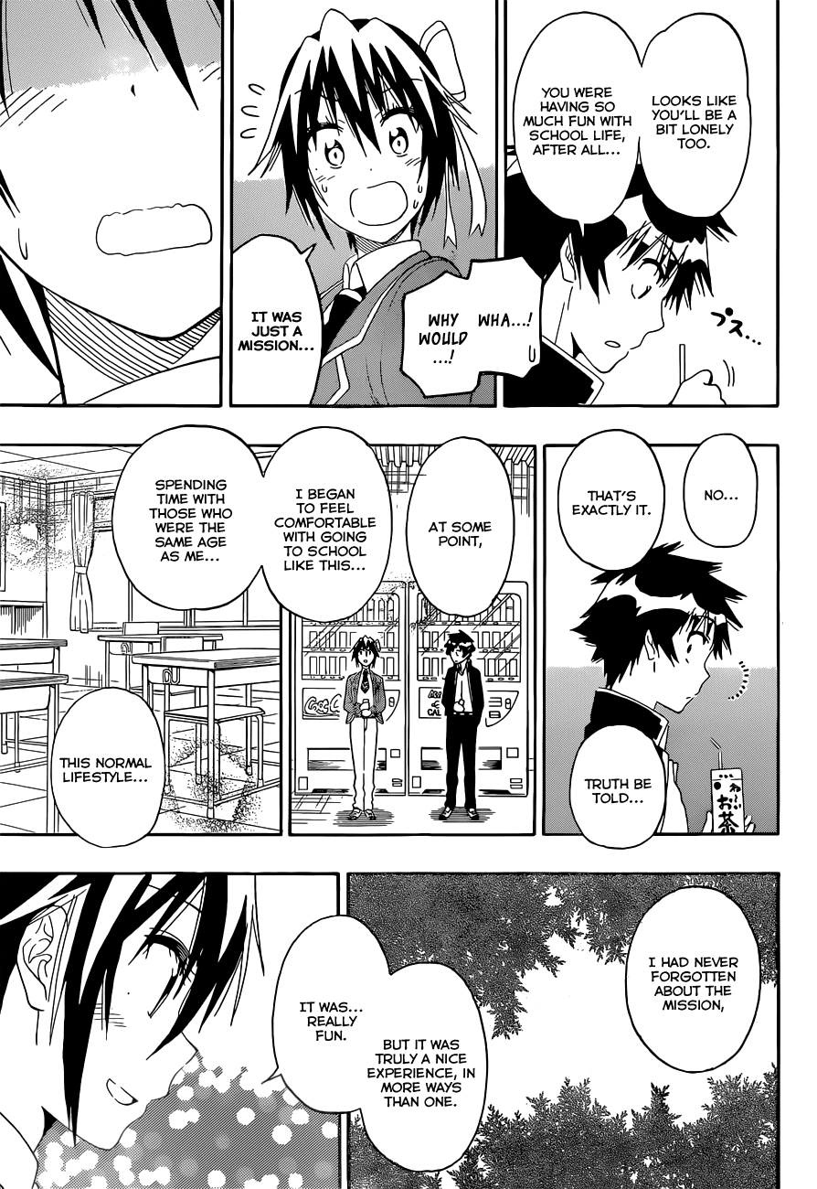 Nisekoi Chapter 158 page 8 - Chapter 158: Question