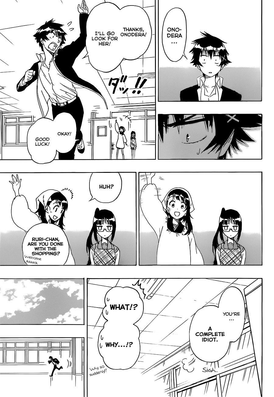Nisekoi Chapter 159 page 10 - Chapter 159: Good Idea