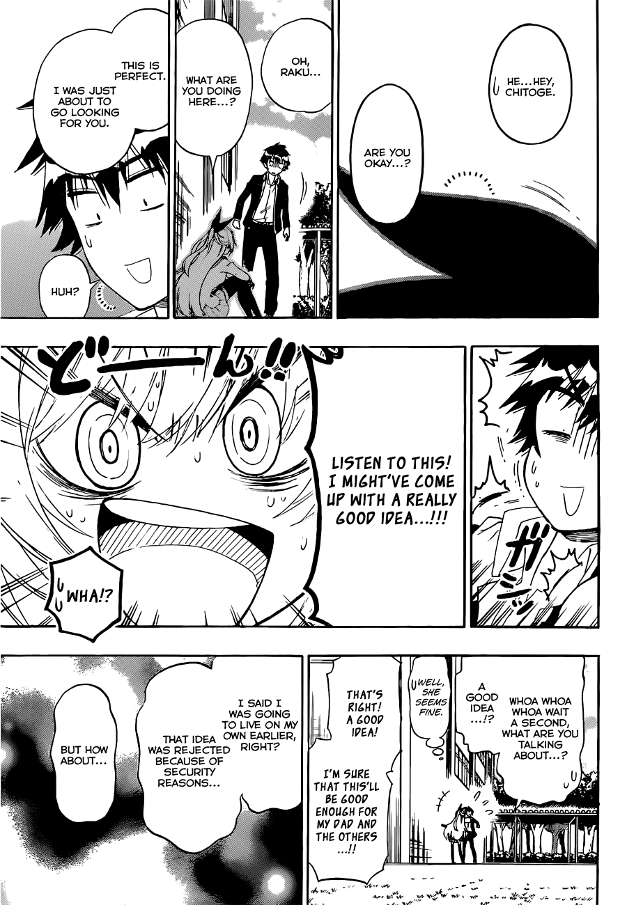 Nisekoi Chapter 159 page 12 - Chapter 159: Good Idea