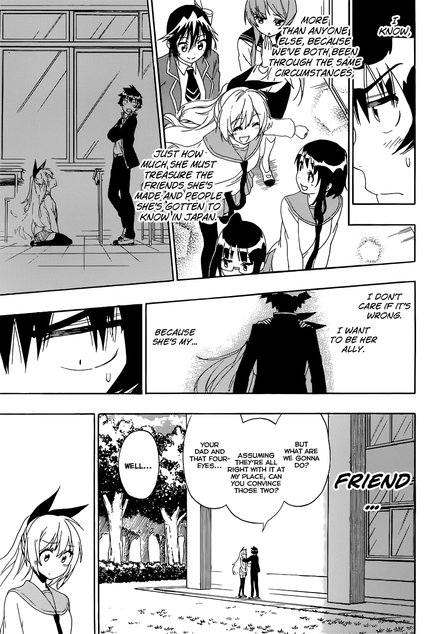 Nisekoi Chapter 159 page 18 - Chapter 159: Good Idea