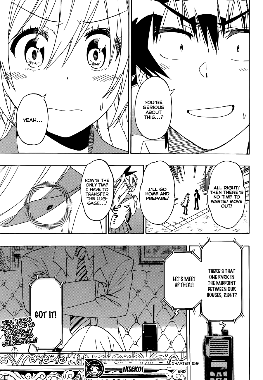 Nisekoi Chapter 159 page 20 - Chapter 159: Good Idea