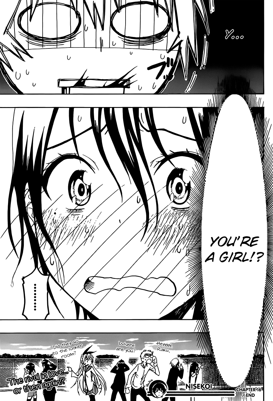 Nisekoi Chapter 16 page 20 - Chapter 16: Duel