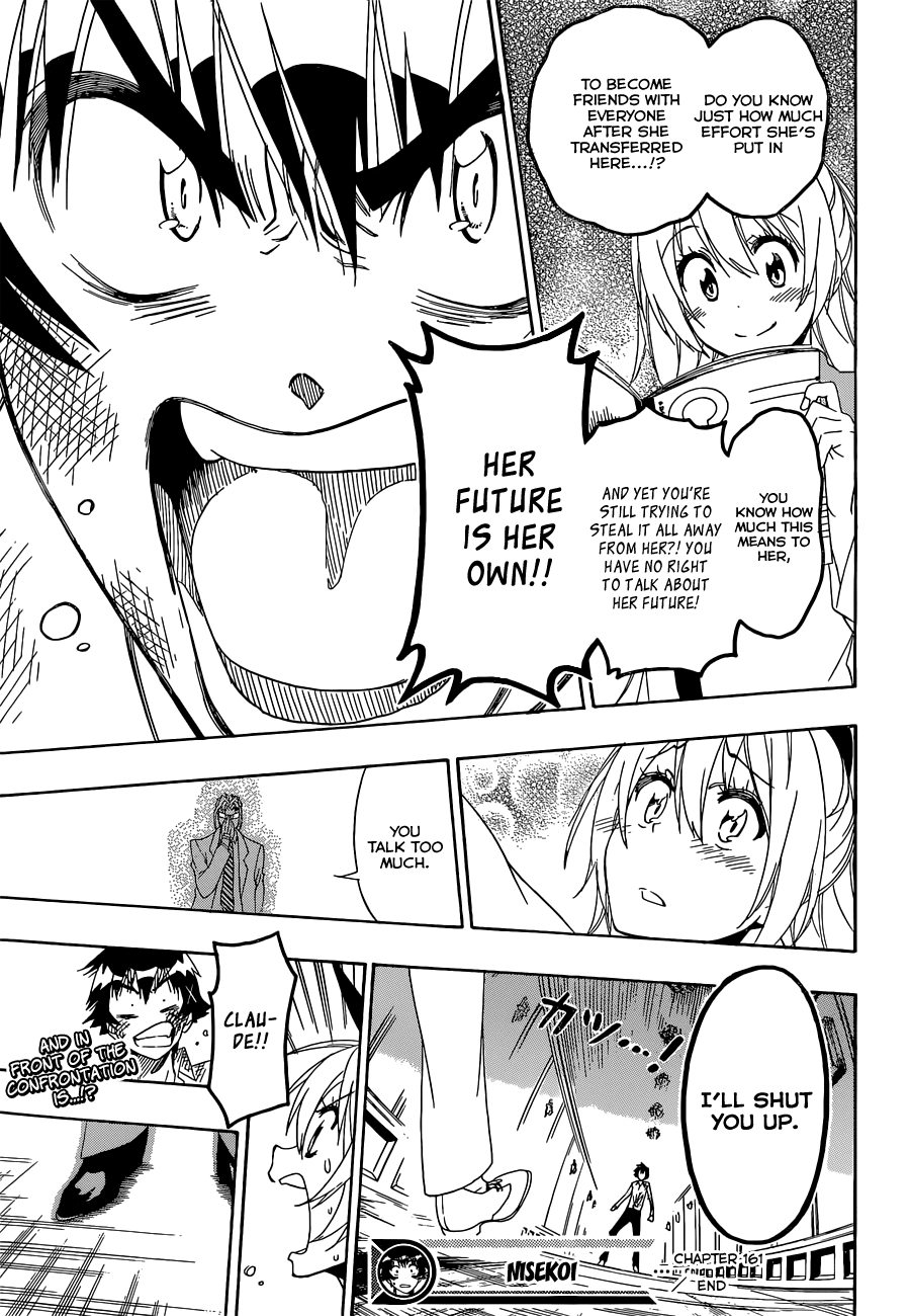 Nisekoi Chapter 161 page 20 - Chapter 161: Trap