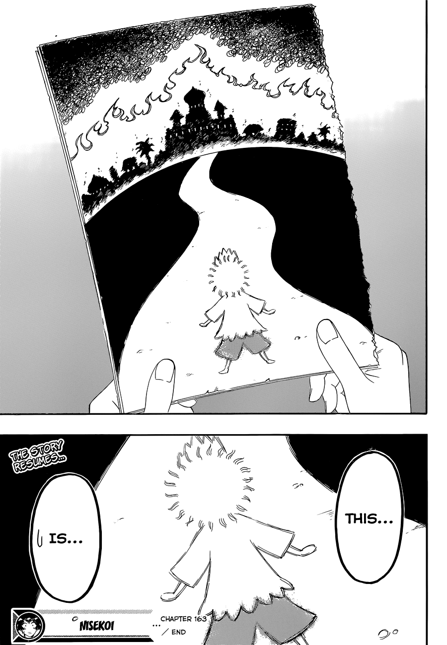 Nisekoi Chapter 163 page 14 - Chapter 163: Scrap